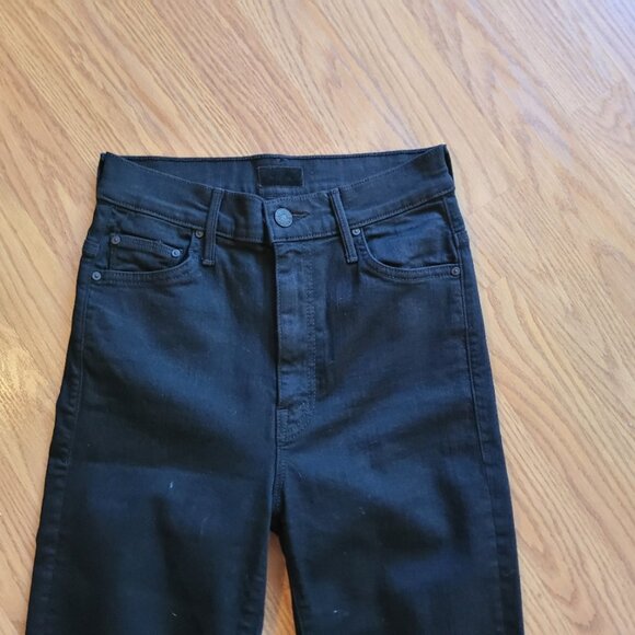 NEW MOTHER DENIM THE SWOONER DAGGER ANKLE FRAY JEAN HIGH RISE SKINNY STRAIGHT 24 - Picture 3 of 10